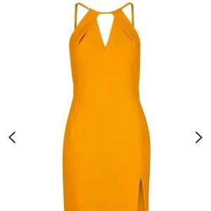 Topshop Midi Dress w/ Split